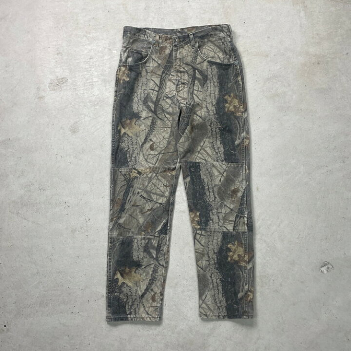 楽天市場】Wrangler ラングラー ダブルニー リアルツリーカモ 迷彩 