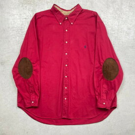 90年代 Ralph Lauren ラルフローレン コットンツイルシャツ CLASSIC FIT メンズ3XB 古着【中古】