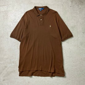 90年代 Polo by Ralph Lauren ポロバイラルフローレン ポロシャツ コットンシャツ メンズXL相当 古着【中古】