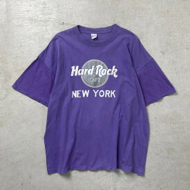 HARD ROCK CAFE NEW YORK ハードロックカフェ ニューヨーク プリントTシャツ メンズXL 古着【中古】