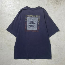 90年代 Timberland ティンバーランド ロゴプリント Tシャツ メンズM 古着【中古】