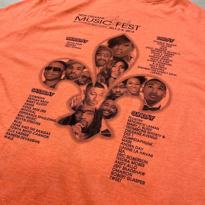 楽天市場】NEW ORLEANS MUSIC FESTIVAL 2015 フェスTシャツ プリントT 