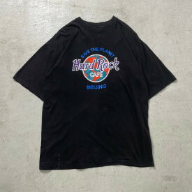 00年代 HARD ROCK CAFE ハードロックカフェ プリントTシャツ メンズXL相当