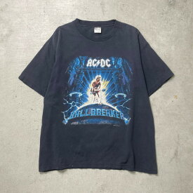 90年代 USA製 AC/DC バンドTシャツ バンT BALLBREAKER メンズXL 古着【中古】