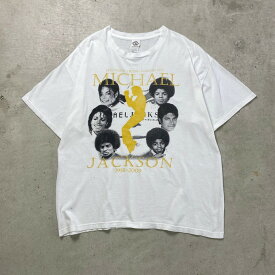 00年代 Michael Jackson マイケル・ジャクソン 追悼デザイン アーティストTシャツ メンズXL 古着【中古】