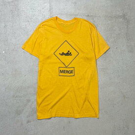 80年代 MARGE エロT プリントTシャツ メンズS-M相当 古着【中古】