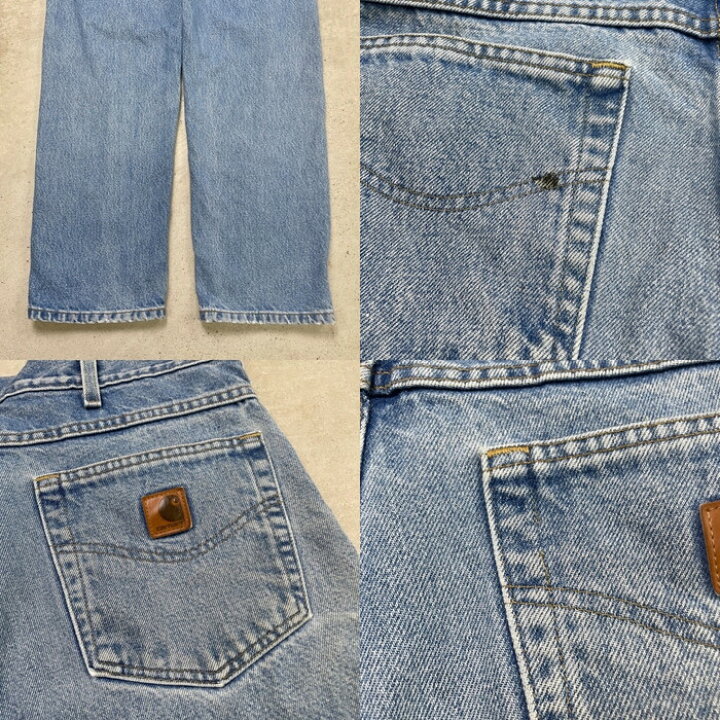 楽天市場】Carhartt カーハート B17 DST テーパード デニムパンツ 