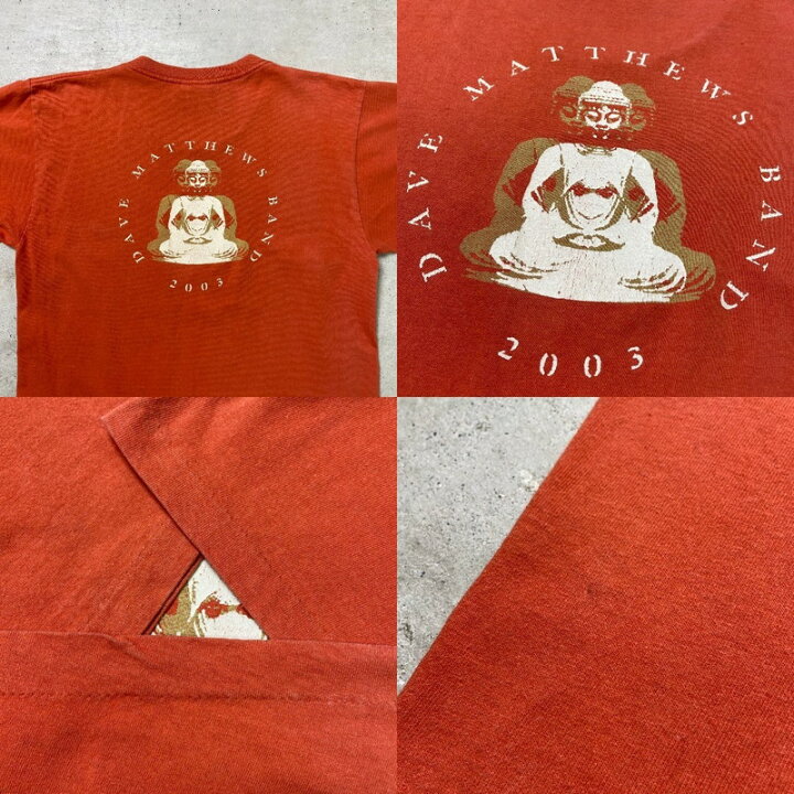 楽天市場】00年代 USA製 DAVE MATTHEWS BAND バンドTシャツ バンT 大仏 