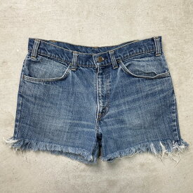 70年代 Levi's リーバイス 684 カットオフ デニムショートパンツ ショーツ メンズW31相当 レディース 古着【中古】【SS2509】【SS2603】