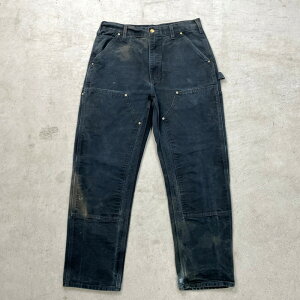 USA�� Carhartt �J�[�n�[�g �_�u���j�[ �_�b�N �y�C���^�[�p���c �����YW31���� �Ò� �A���J�W Loose Original Fit ���F