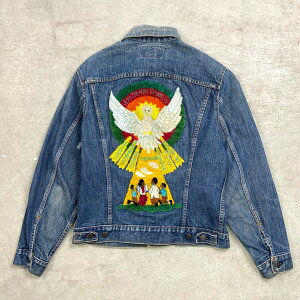 70�N�� USA�� �u�����N�^�u Levi's ���[�o�C�X 70505 4th �f�j���W���P�b�g �����YS���� �Ò� 70s VINTAGE ���B���e�[�W �g���b�J�[�W���P�b�g �F
