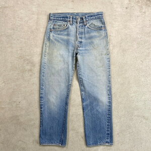 80�N�� USA�� Levi's ���[�o�C�X 501 66��� �X�g���[�g �f�j���p���c �����YW29���� �Ò� 80s ���B���e�[�W VINTAGE �A���J�W �W�[���Y �|�P�b�g���`�F�[���X�e�b�` ���J���k�L �F