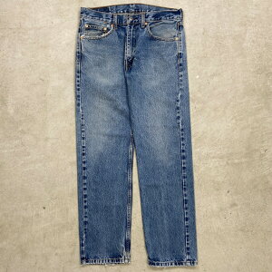Levi's ���[�o�C�X 505 �f�j���p���c �X�g���[�g�e�[�p�[�h �����YW33 �Ò� �A���J�W �W�[���Y