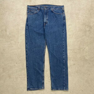 Levi's ���[�o�C�X 505 �f�j���p���c �X�g���[�g�e�[�p�[�h �����YW38���� �Ò� �A���J�W �W�[���Y �r�b�O�T�C�Y �傫���T�C�Y