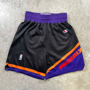 kids 90�N�� Champion �`�����s�I�� NBA PHOENIX SUNS �t�F�j�b�N�X �T���Y �Q�[���p���c �V���[�c �o�X�p�� �{�[�C�YS �Ò� 90s VINTAGE ���B���e�[�W �q���� JASON KIDD �W�F�C�\���L�b�h ���v���J���j�t�H