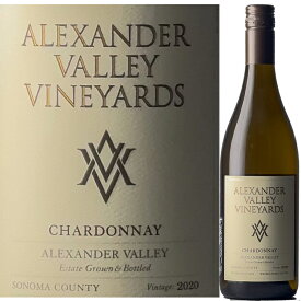 アレキサンダー・ヴァレー シャルドネ 2020 Alexander Valley Chardonnay 2020　カリフォルニアワイン ソノマ 白ワイン シャルドネ Organic Sustainable オーガニック サスティナブル