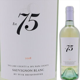 アミュレット・エステート 75 ワインカンパニー ソーヴィニヨン・ブラン 2018 Amulet Estate 75 WINE CO. Sauvignon Blanc 2018　カリフォルニアワイン ソノマ 白ワイン ソーヴィニヨン・ブラン