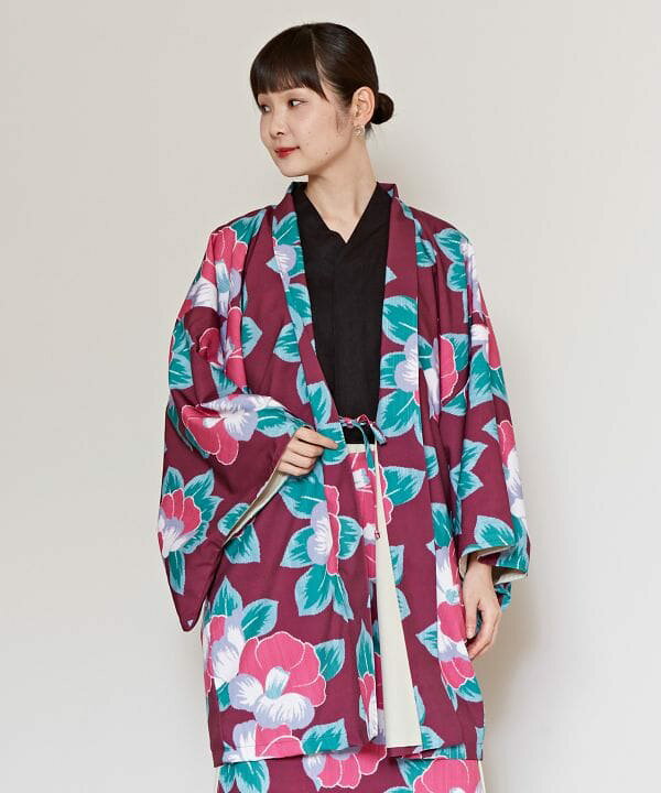 楽天市場】倭物やカヤ公式店 [花時銘仙羽織] 和柄 和モダン 和服