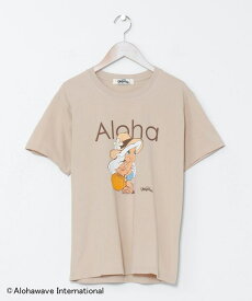 Kahiko公式店 [アロハプリントTシャツ【ALOHA MAPUA】] カヒコ ハワイアン ハワイアン雑貨 ファッション レディーストップス 4CA-4108