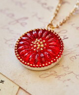 欧州航路公式店 [チェコボタンルミネックレス（M）] ヨーロッパ雑貨　ファッション 北欧 アクセサリー ネ…