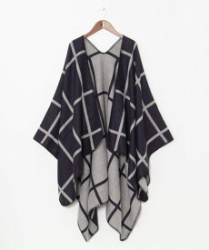 【SALE】倭物やカヤ公式店 [レトロ格子ストール] 和柄 和モダン 和服 レトロ モダン 和服 和 洋服 昭和レトロ ファッション雑貨 ショール/ストール/アームカバー 7CSP4303