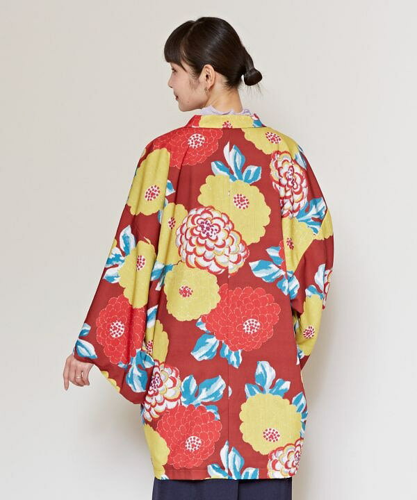楽天市場】倭物やカヤ公式店 [花時銘仙羽織] 和柄 和モダン 和服 
