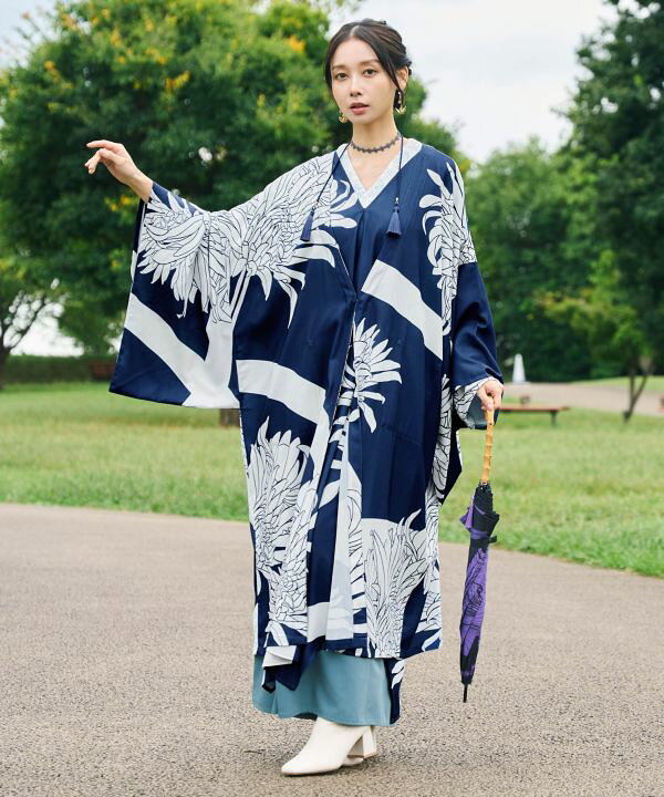 楽天市場】【SALE】倭物やカヤ公式店 [花影羽織] 和柄 和モダン 和服 