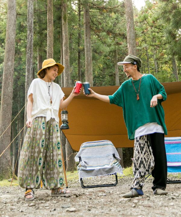 商い チャイハネ メンズ向け サルエルパンツ ２点 Teleacv Cl