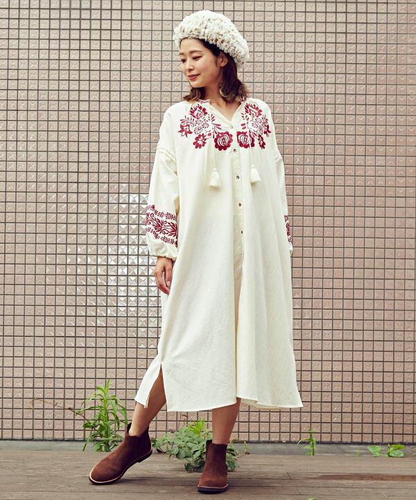 楽天市場 チャイハネ 公式 マチョーワンピース エスニック アジアン ファッション ワンピースids 1918 アミナコレクション 公式
