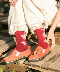 【チャイハネ公式店】 [ノマディミドルソックス（24cm）] エスニック アジアン ファッション雑貨 靴下CISP2101