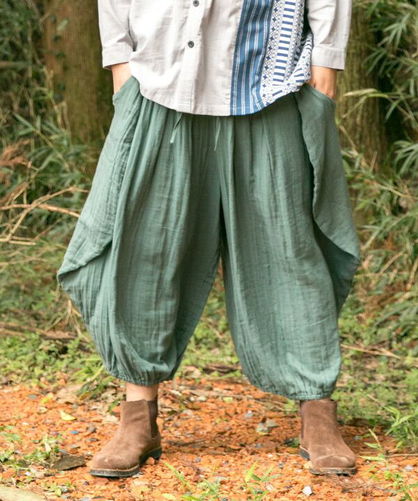 チャイハネアミナ メンズサルエルパンツ 最も優遇