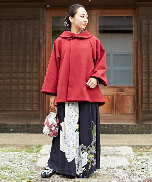 楽天市場 倭物やカヤ公式店 牡丹の雅ならいパンツ 和柄 和モダン 和服 レトロ ファッション レディースボトムス 7ia 1318 アミナコレクション 公式