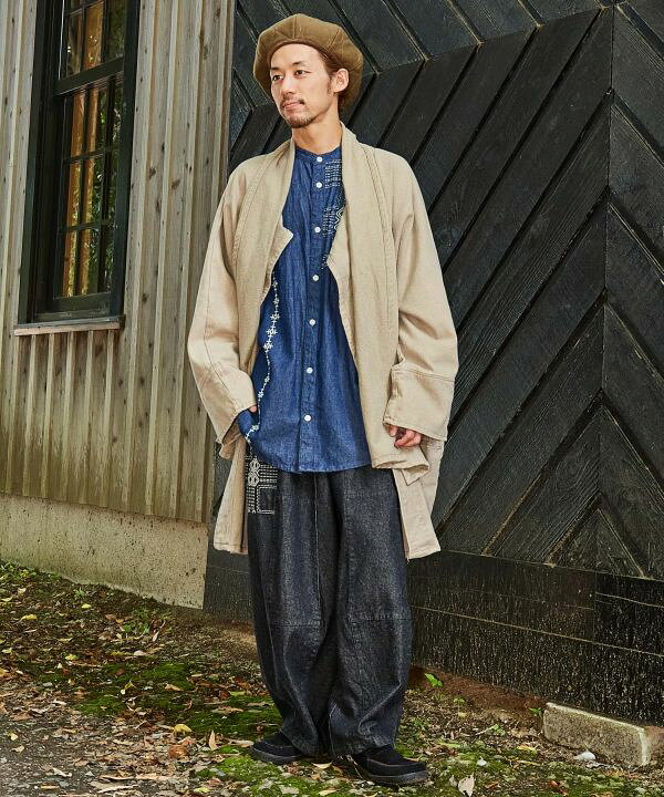 楽天市場 チャイハネ公式店 コサッツマントメンズコート エスニック アジアン ボヘミアン ファッション カーデ 羽織り Nww 2305 アミナコレクション 公式