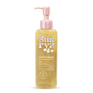 �T�����C�Y �S�[���f���V���K�[ �V�}�[�{�f�B�I�C�� �\�t�g�S�[���f���O���E 148ml Sunryz Golden Sugar Shimmer Body Oil, Soft Golden Glow, 5 fl oz �y�����񂹏��i�z