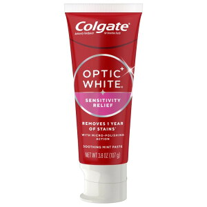 �R���Q�[�g �I�v�e�B�b�N�z���C�g �Z���V�e�B�u�����[�t �������� �~���g�� 107g Colgate Optic White Sensitivity Relief Toothpaste Mint, 3.8 oz �y�����񂹏��i�z