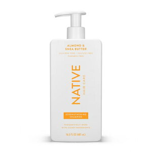 �l�C�e�B�u �X�g�����O�X�j���O�V�����v�[ �A�[�����h���V�A�o�^�[ ��487mL Native Strengthening Shampoo Almond & Shea Butter 16.5 oz �y�����񂹏��i�z