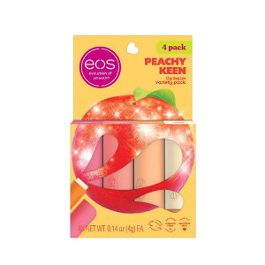 �C�I�X �s�[�`�L�[�� ���b�v�o�[�� �o���G�e�B�p�b�N �q�����p 0.14�I���X eos Peachy Keen Lip Balm Variety Pack Made for Sensitive Skin 0.14 oz �y�����񂹏��i�z