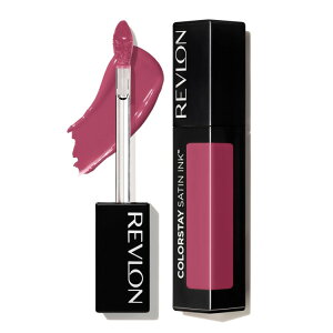 ���u���� �J���[�X�e�C �T�e���C���N ���b�v�X�e�B�b�N ���A�}�W�F�X�e�B ��5ml Revlon ColorStay Satin Ink Long Lasting Lipstick with Vitamin E, Your Majesty, 0.17 fl oz �y�����񂹏��i�z