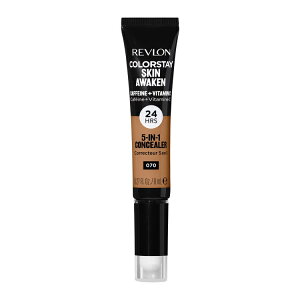 ���u���� �J���[�X�e�C �X�L�� �A�E�F�C�N�� �N���[���R���V�[���[ 070 �i�c���O ��8mL Revlon ColorStay Skin Awaken Concealer 070 Nutmeg 0.27 fl oz �y�����񂹏��i�z