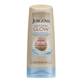 ジャーゲンズ ナチュラルグロウ ウェットスキン モイスチャライザー インシャワー セルフタンナー 220g Jergens Natural Glow Wet Skin Moisturizer In-Shower Self Tanner 7.5 oz 【お取り寄せ商品】