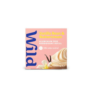���C���h �f�I�h�����g�X�e�B�b�N ���t�B�� �o�j���r�[�����o�^�[�N���[�� ��40g Wild Stick Deodorant Refill,for Women and Men, 1.4oz Vanilla Bean & Buttercrea �y�����񂹏��i�z