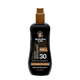オーストラリアンゴールド スプレージェル ブロンザー SPF30 237ml Australian Gold Spray Gel Bronzer SPF 30, 8 fl. o 【お取り寄せ商品】