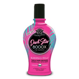 ヨーロピアンゴールド ダークスター 8000X ボディタンニングローション European Gold Dark Star 8000x New Body Tanning Lotion 【お取り寄せ商品】