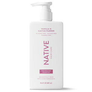 �l�C�e�B�u �{�����[�}�C�W���O�V�����v�[ �o�j�����J�N�^�X�t�����[ ��487mL Native Volumizing Shampoo Vanilla & Cactus Flower 16.5 fl oz �y�����񂹏��i�z