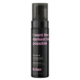 ビータン アイ ウォント ザ ダーケスト タン ポッシブル セルフタンムース 198ml B.Tan I Want the Darkest Tan Possible - Self Tan Mousse, 6.7 fl oz 【お取り寄せ商品】
