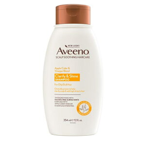 �A�r�[�m �A�b�v���T�C�_�[�r�l�K�[ �u�����h �V�����v�[ �I�C���[�w�A�p ��354mL Aveeno Apple Cider Vinegar Blend Shampoo for Clarify & Shine, 12 oz �y�����񂹏��i�z