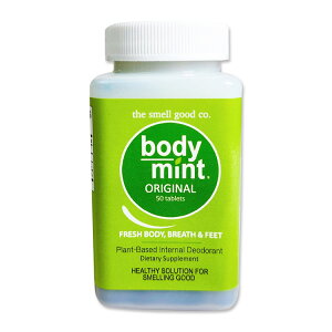 �U�E�X�����O�b�h�E�J���p�j�[ �{�f�B�~���g �I���W�i�� 50�� �^�u���b�g The Smell Good Company Body Mint ORIGINAL �N�����t�B���� �N�����t�B�� �A���R��