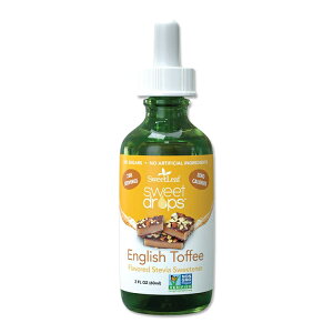 �X�E�B�[�g���[�t ���L�b�h�X�e�r�A �C���O���b�V�� �^�t�B�[ 60ml (2floz) Sweet Leaf Sweet Drops English Toffee �X�E�B�[�g�h���b�v�X �[���J�����[ ���L�b�h�X�C�[�g�i�[ �t�̊Ö��� �V�R�Ö��� �L��