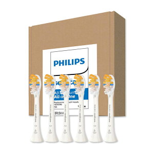 �t�B���b�v�X ���� �\�j�b�P�A�[ A3 �I�[���C������ �ւ��u���V 6�{���� �z���C�g Philips Sonicare A3 All-in-One Brush Head 6-count�y�A�����J�R�X�g�R�i�z