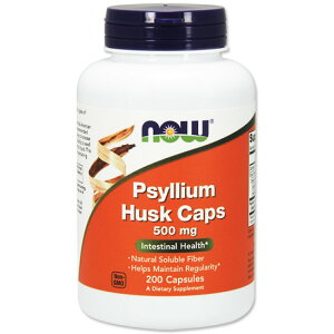 �T�C���E���n�X�N�i�I�I�o�R�j 500mg 200�� NOW Foods(�i�E�t�[�Y) Psyllium Husk 500 mg - 200 Caps